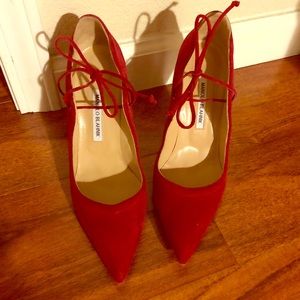 Manolo Blahnik Red Heels